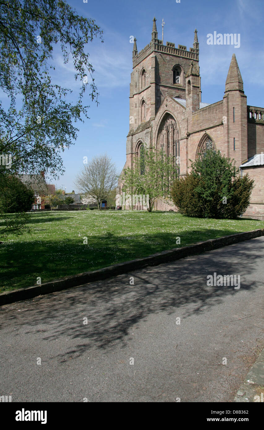 Église du prieuré Leominster Herefordshire Angleterre UK Banque D'Images