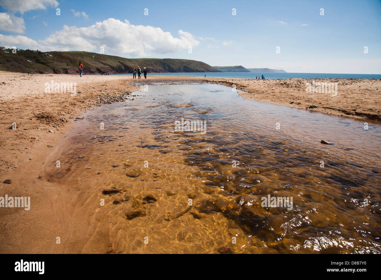 L'eau douce, Pembrokeshire, UK Banque D'Images