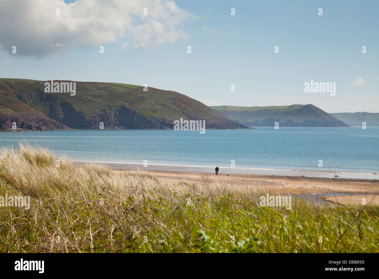 L'eau douce, Pembrokeshire, UK Banque D'Images