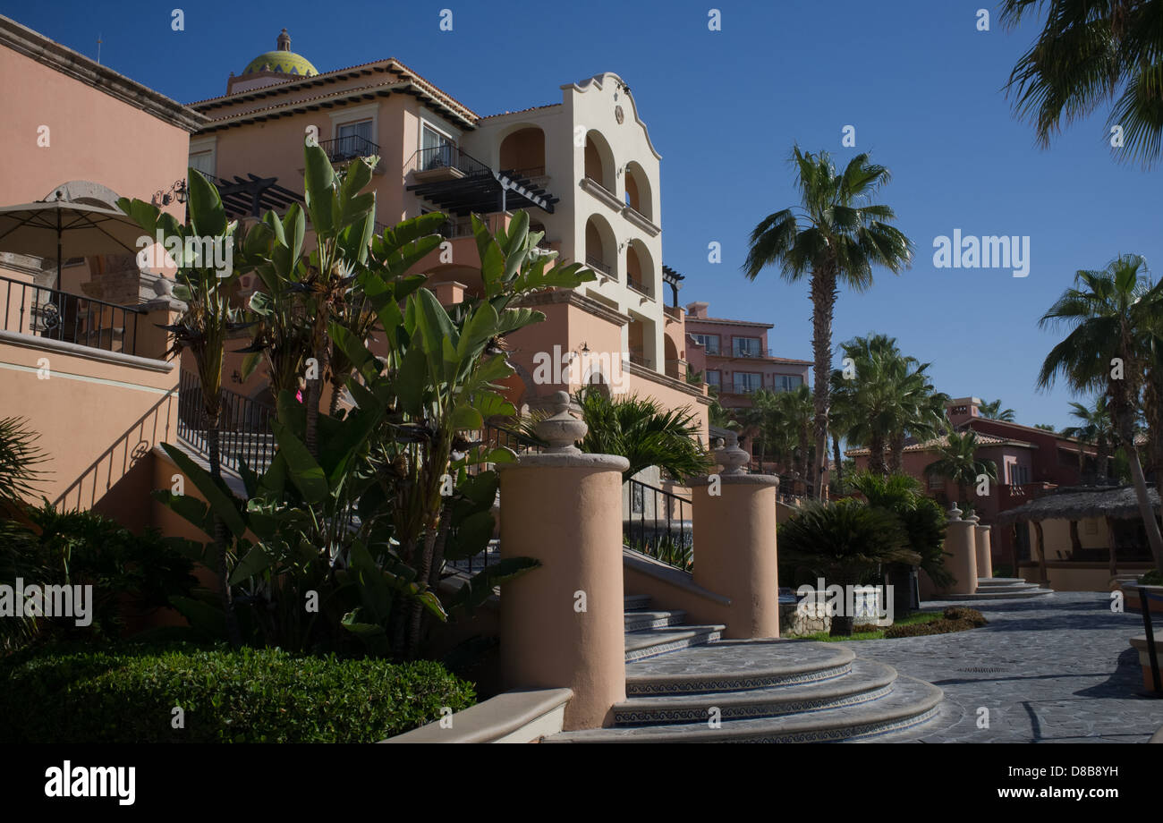 Photographie en couleur de l'hôtel Sheraton Hacienda Del Mar Golf and Spa resort Los Cabos Banque D'Images