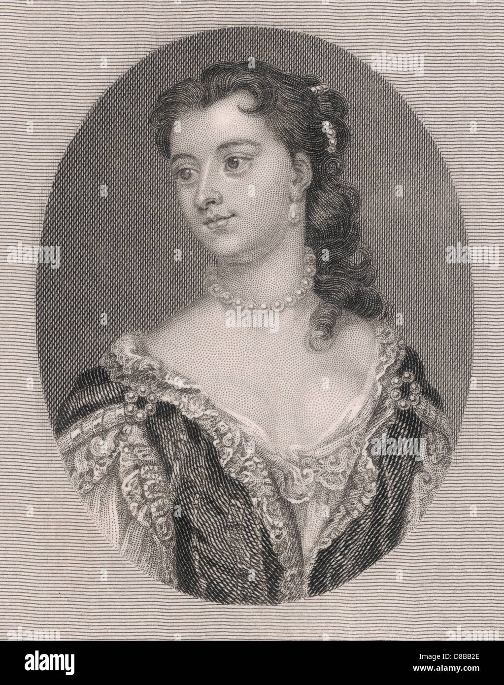 MARY WORTLEY MONTAGU Banque D'Images