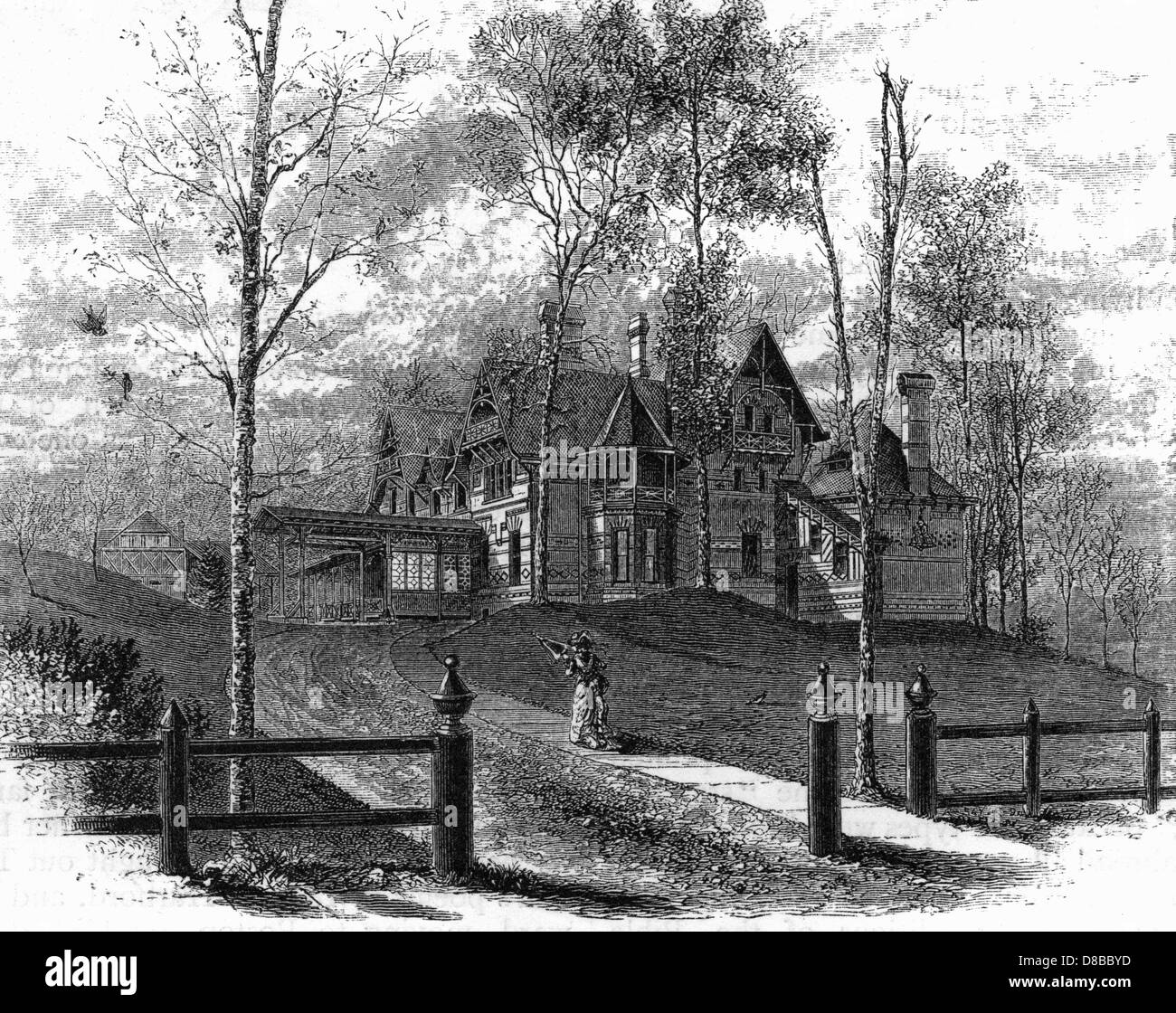 TWAIN domicile Hartford Banque D'Images