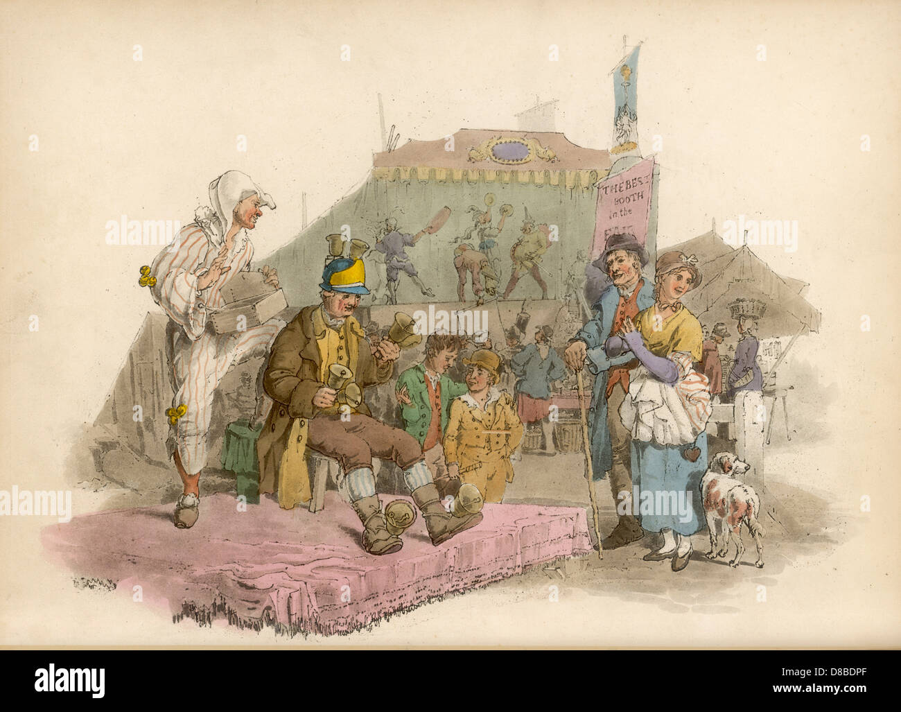 Foire de pays Banque D'Images