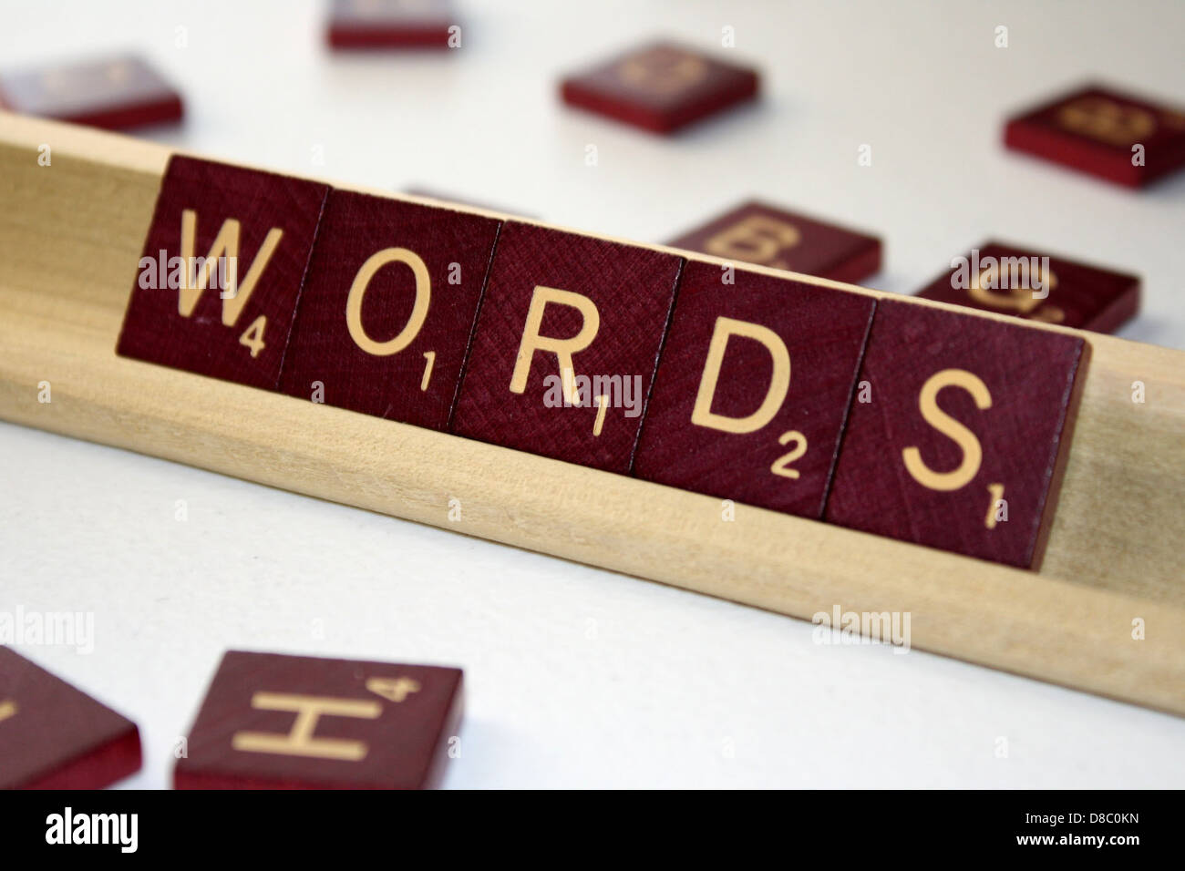 Collection de mots individuels, chacun avec des significations ...