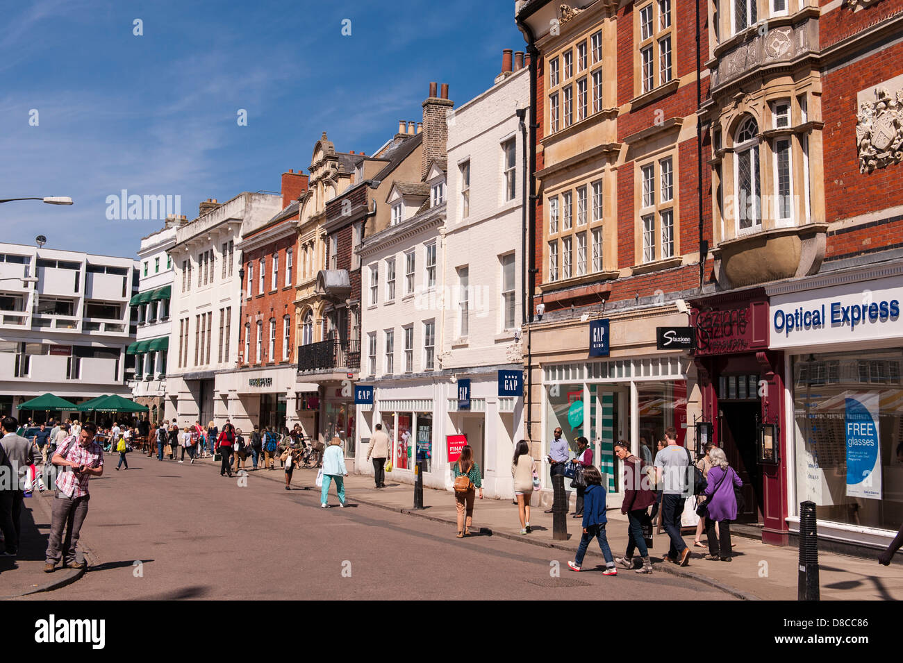 L'année catégorie de marché à Cambridge, Angleterre, Grande-Bretagne, Royaume-Uni Banque D'Images