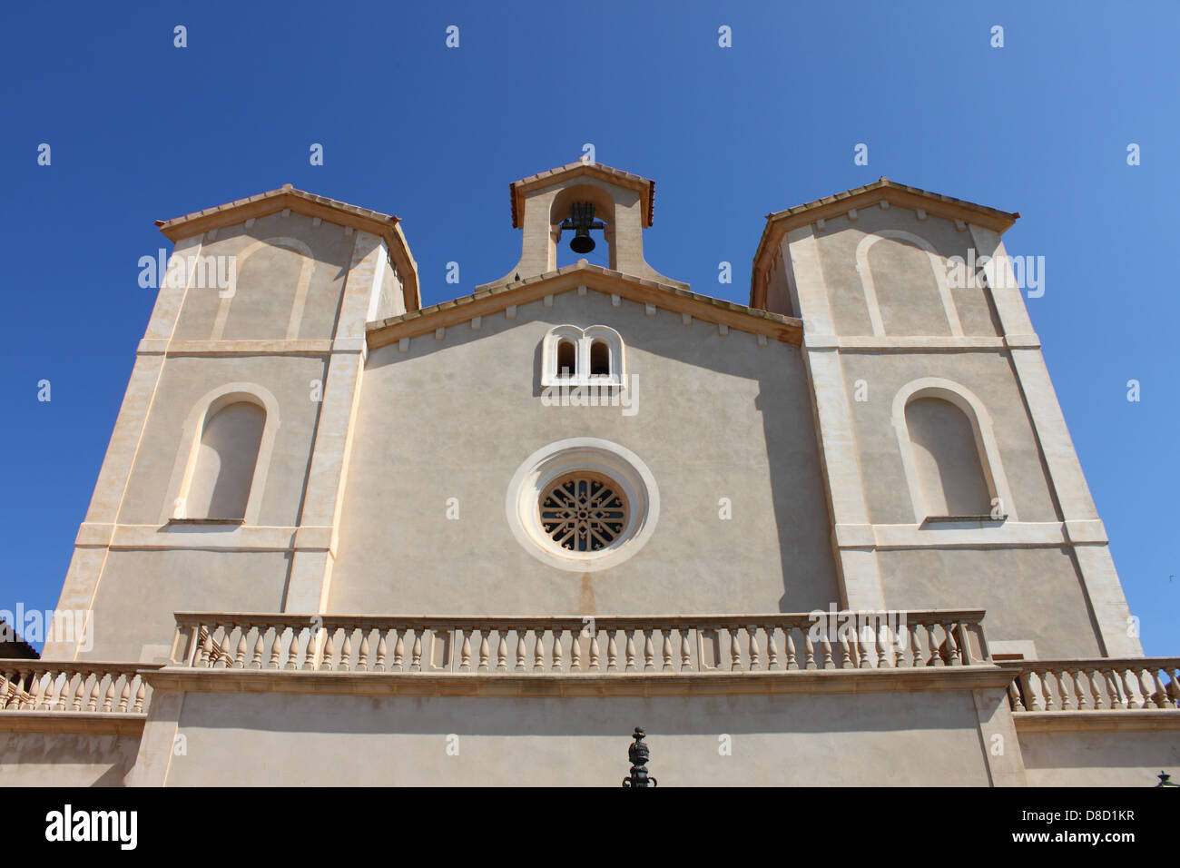 L'église de Saint Salvador à Arta. Mallorca, Espagne Banque D'Images