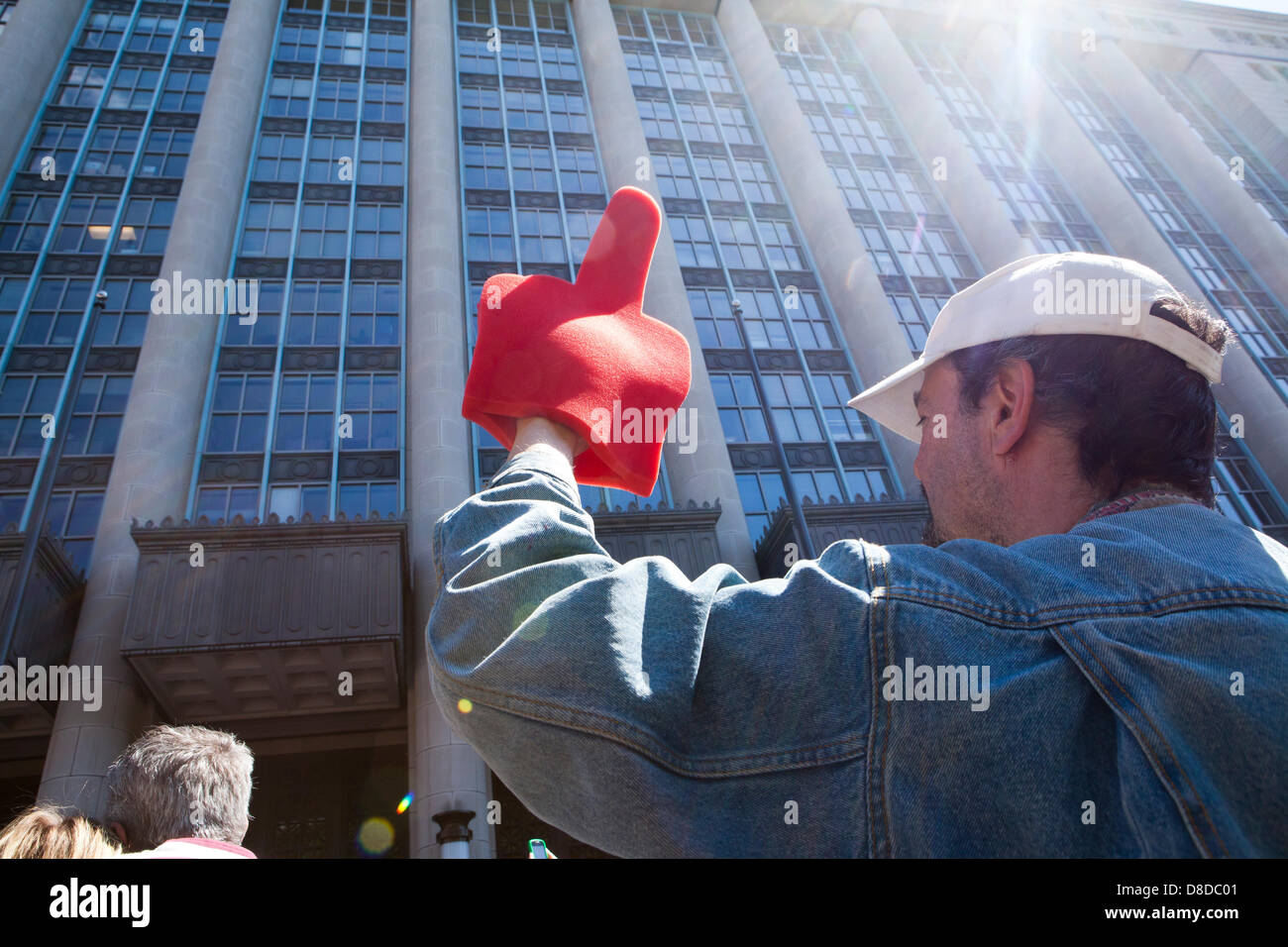 Mars contre OGM, 2013 - Washington, DC USA Banque D'Images