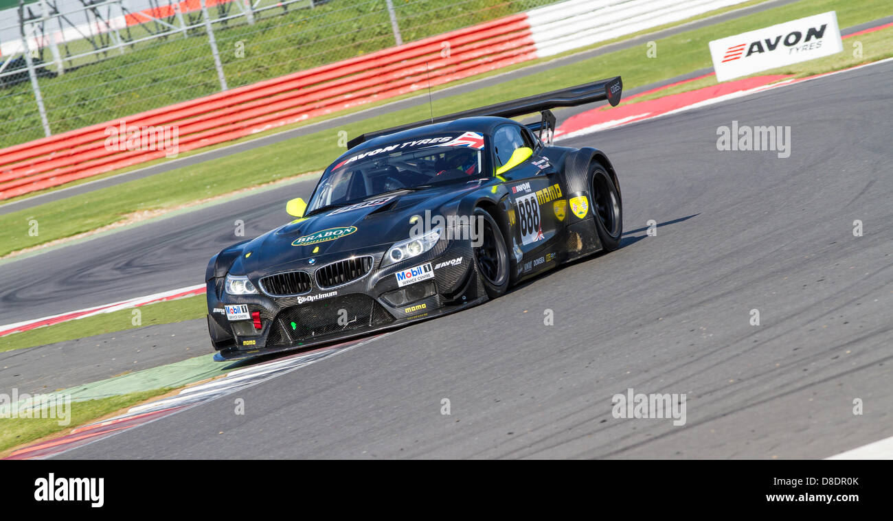 # 888 - course optimale 888steve tandy / Dan Brown à Silverstone, lors de la finition gt 500 3e Banque D'Images