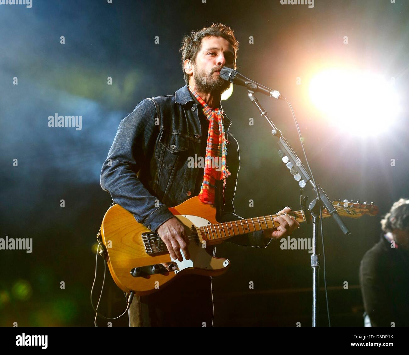 Toronto, Canada. 25 mai, 2013. Sam Roberts effectue lors du 1er Festival de musique annuel de CBC à Echo Beach, à Toronto. (JKP/N8N) Banque D'Images