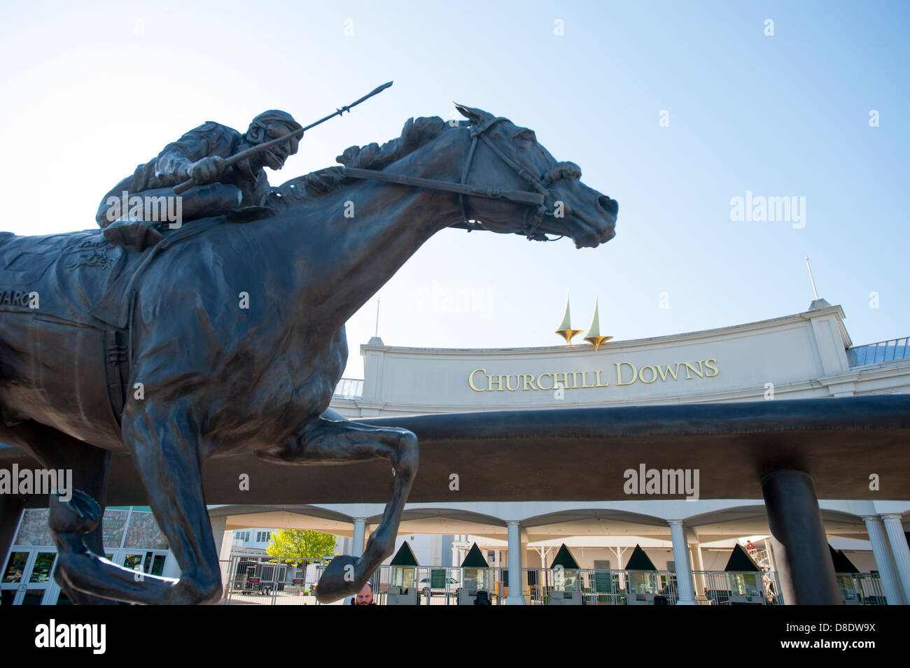 Louisville, Kentucky, Churchill Downs racetrack pursang le plus