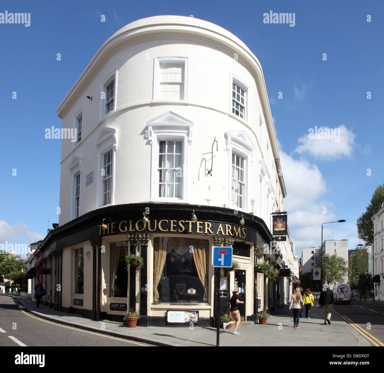 La Gloucester Arms Pub, Gloucester Road, Kensington, Londres W8 Banque D'Images