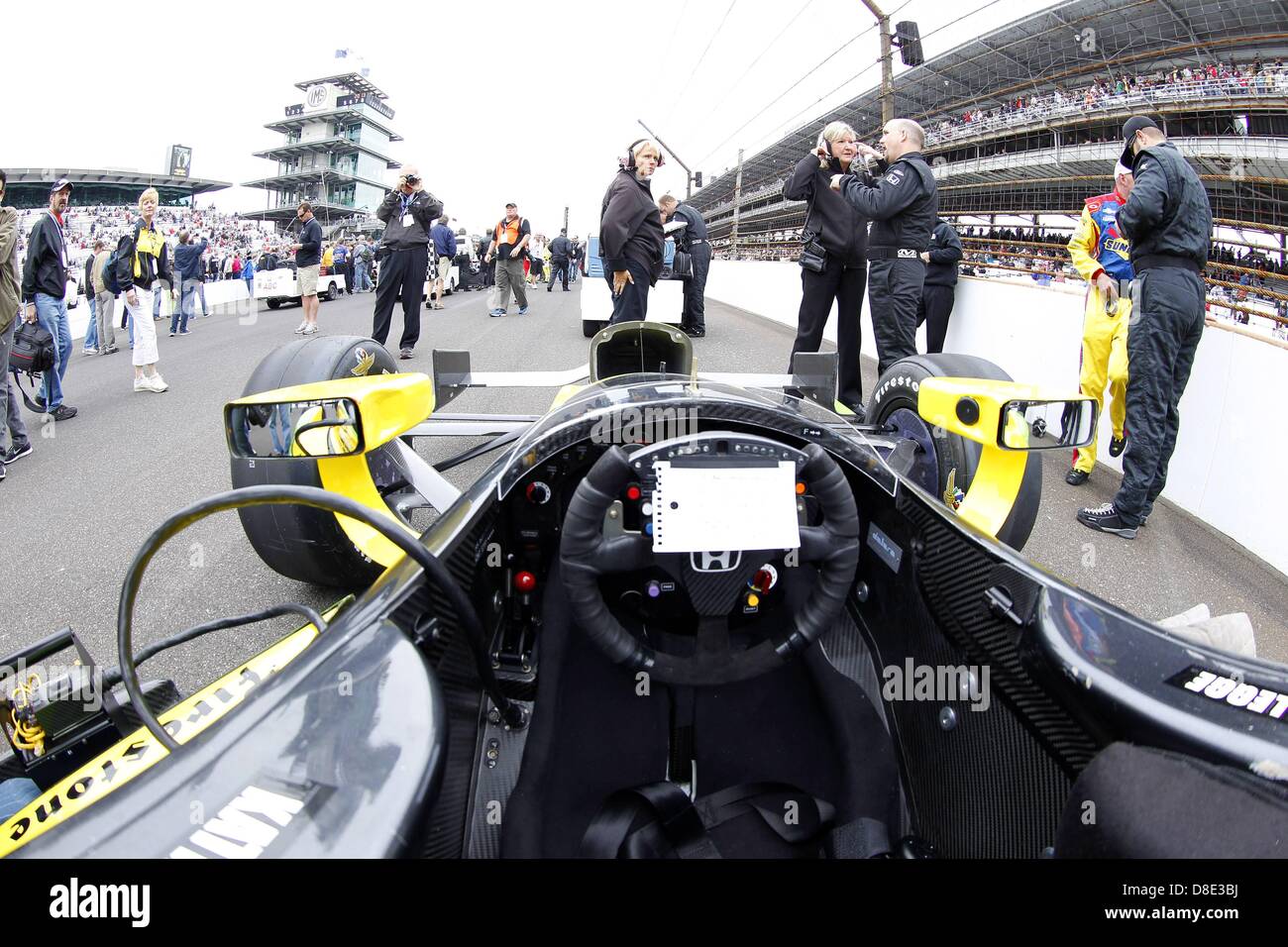 Indianapolis, Indiana, États-Unis, le 26 mai 2013. Ronde 5, Indycar, Indianapolis, Indy 500 , IN, USA, 17-27 mai 2013 (Image credit : Crédit : Ron Bijlsma/ZUMAPRESS.com/Alamy Live News) Banque D'Images