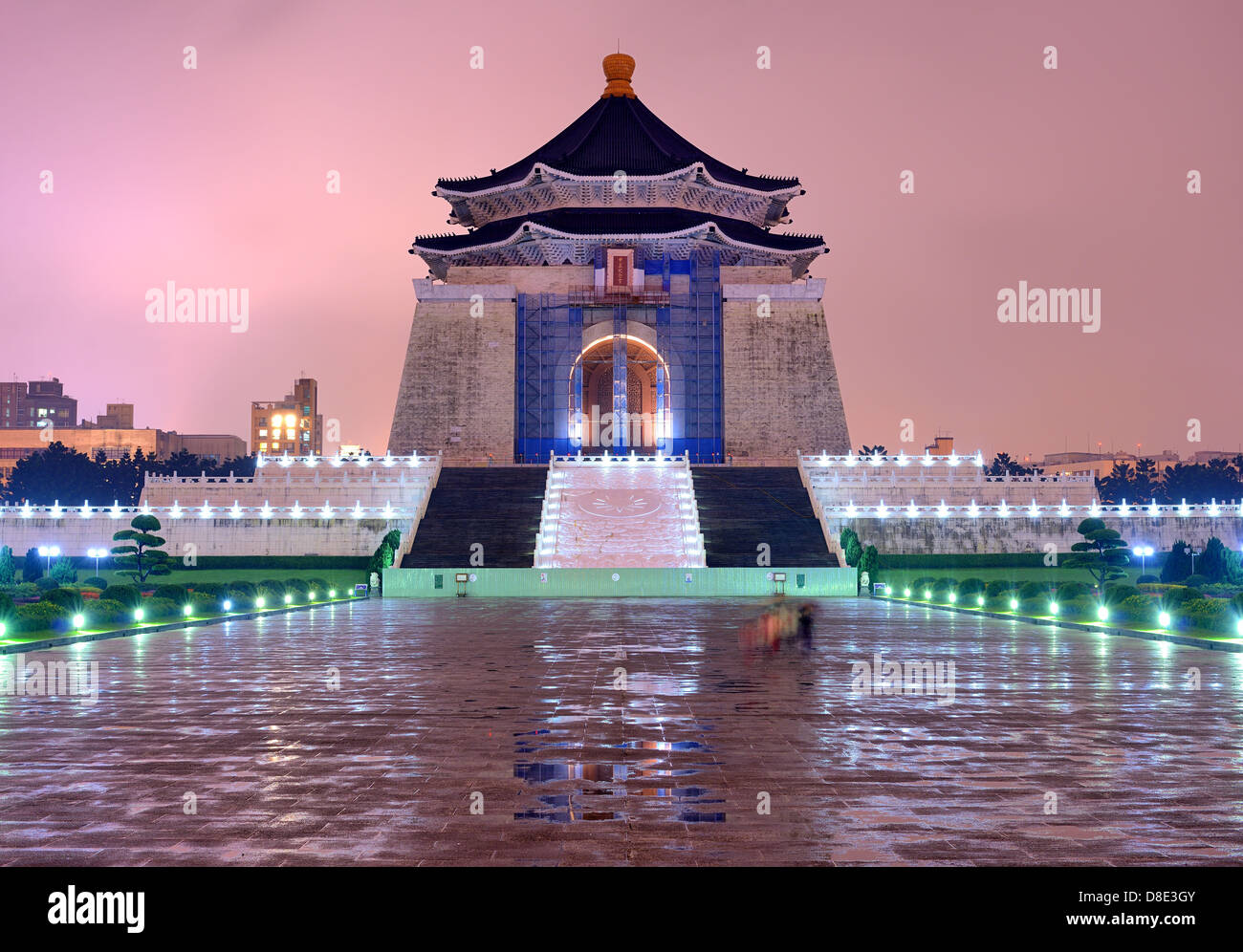 Le Mémorial de Tchang Kaï-chek à Taipei, Taiwan. Banque D'Images