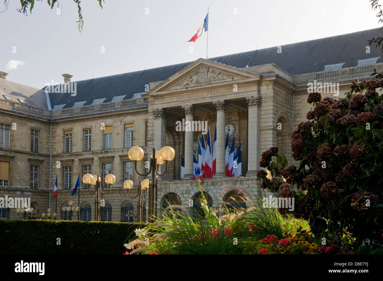 Hôtel de ville de Rouen, Rouen, Normandie, France Banque D'Images