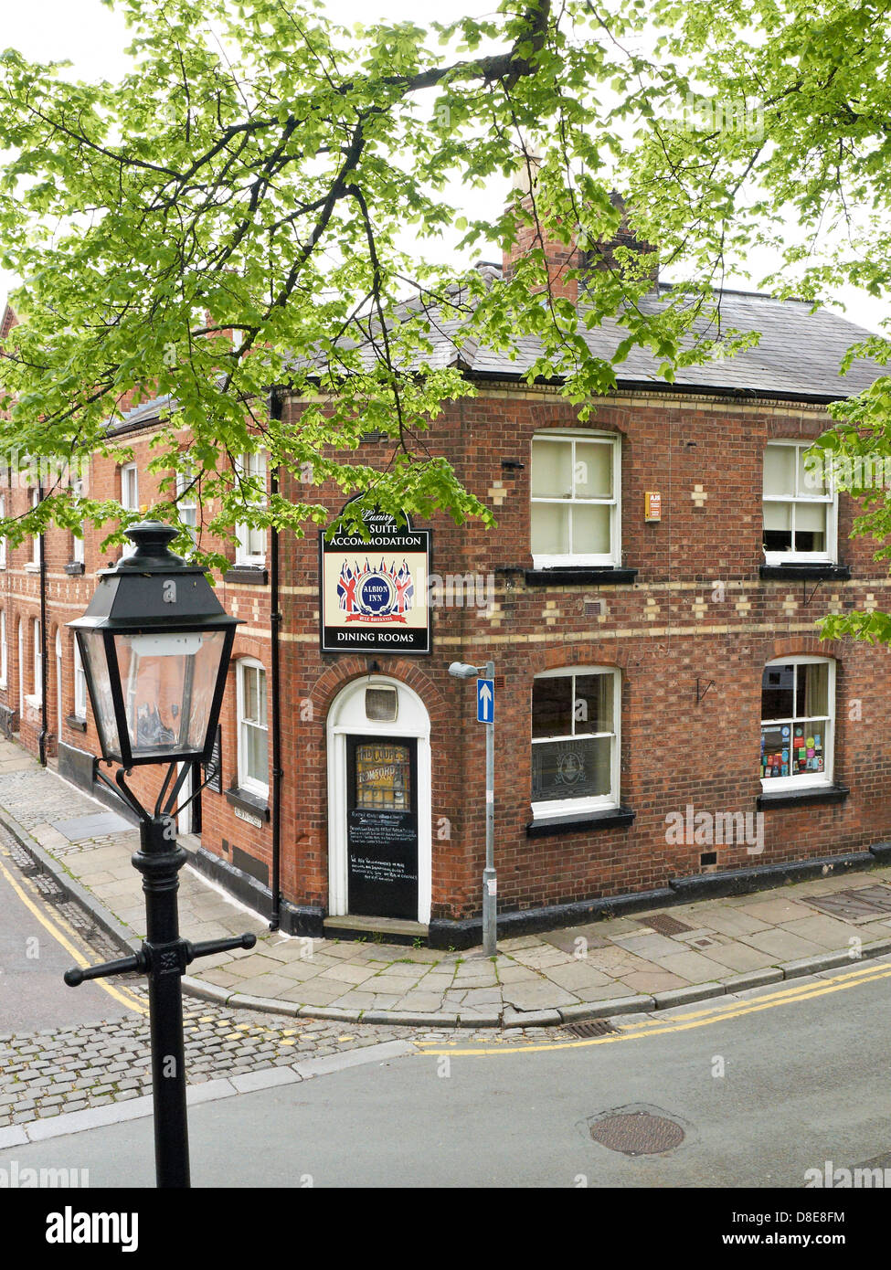 L'Albion Inn pub à Chester Cheshire UK Banque D'Images