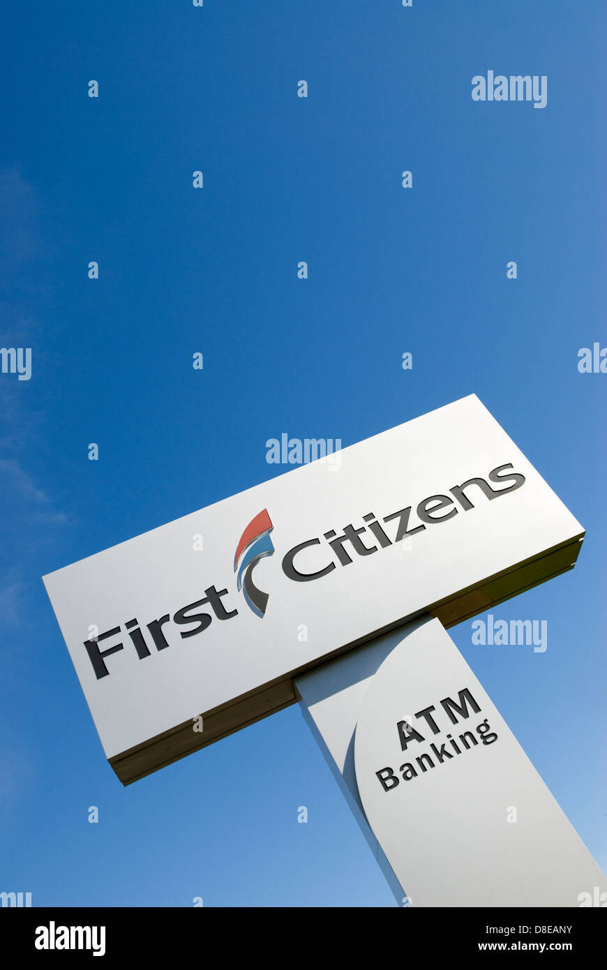 First Citizens Bank Inscrivez-USA. Banque D'Images