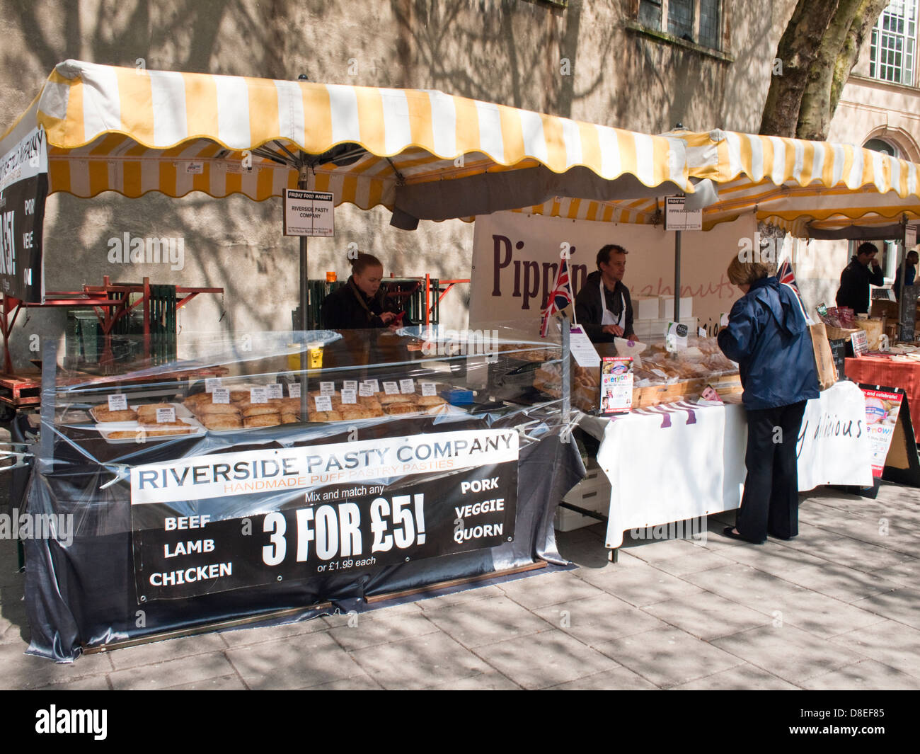 Shopping dans le centre-ville de Bristol Banque D'Images