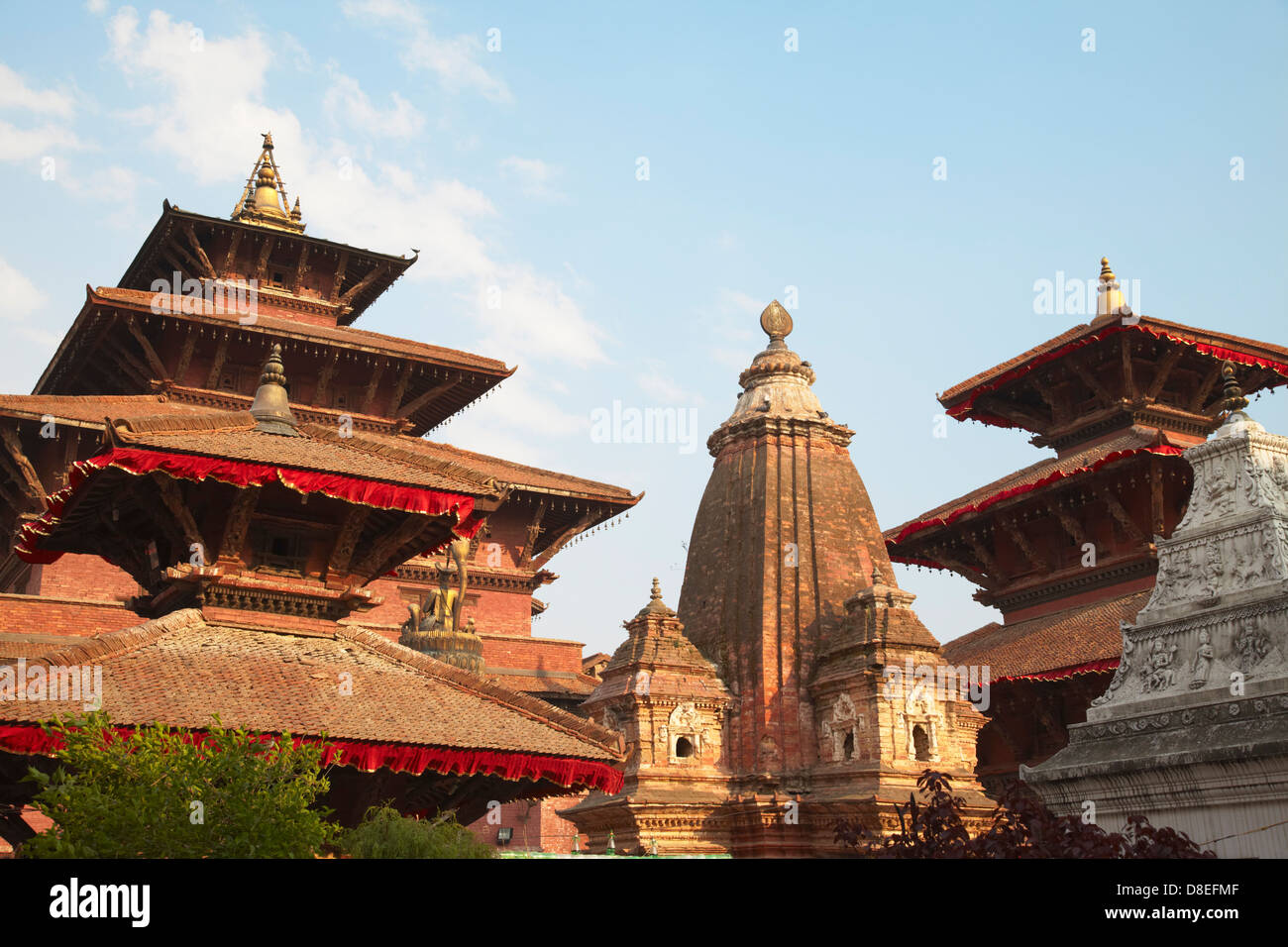 Durbar Square, Patan (Site du patrimoine mondial de l'UNESCO), Katmandou, Népal Banque D'Images