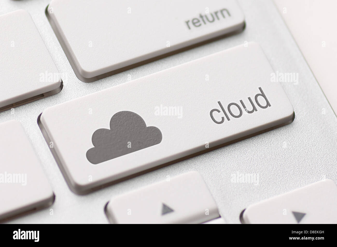 Réseau informatique Cloud computing Cloud computing Communication Server équipements technologiques de sécurité du cyberespace Cloudsca Clavier Banque D'Images