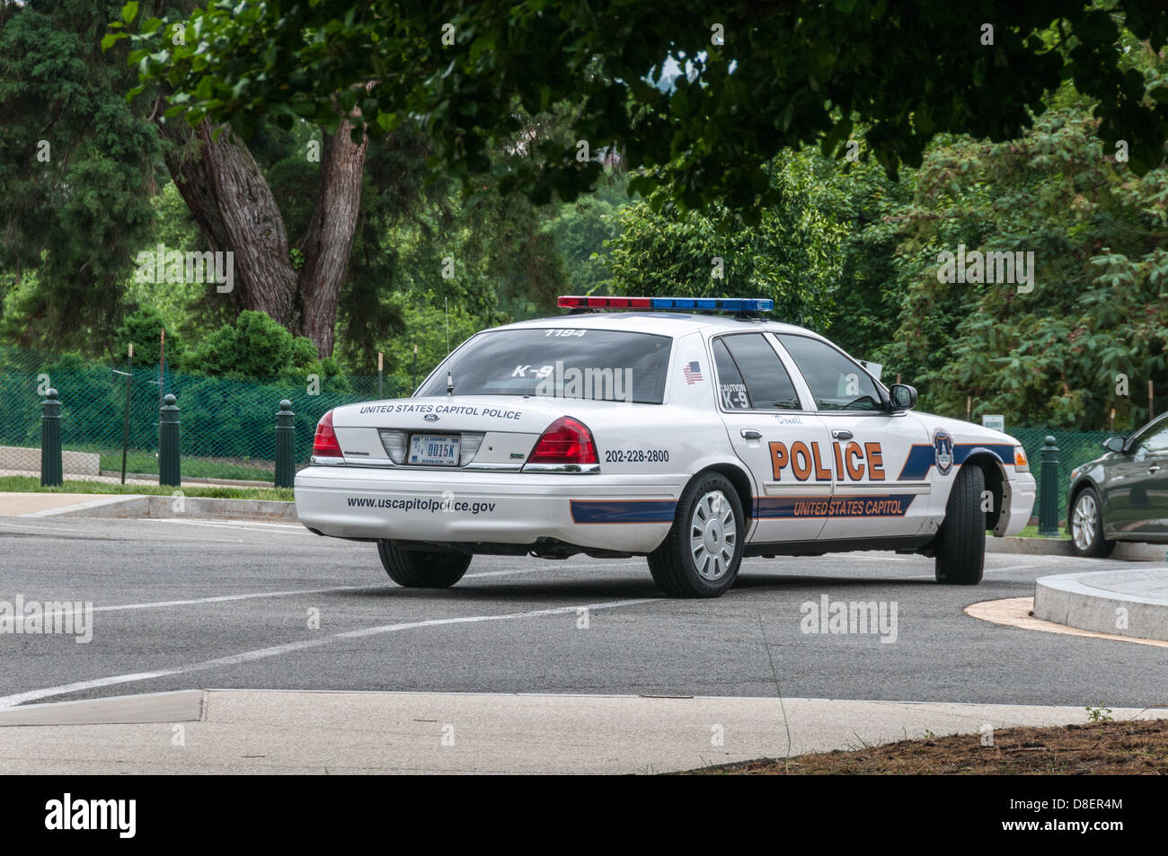 United States Capitol Police Ford Crown Victoria Police Voiture, Washington, DC Banque D'Images