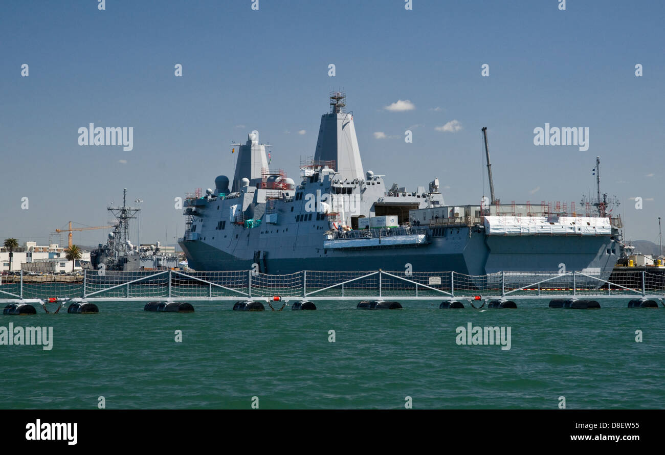 San Antonio US Navy Class Landing Platform Dock, à San Diego Naval Base Banque D'Images