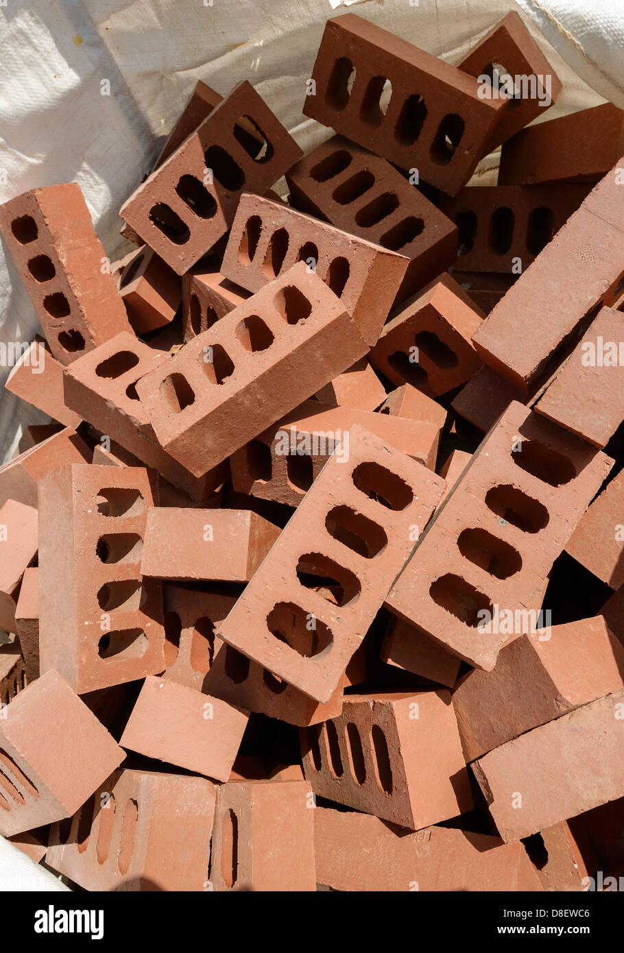 Sac de briques maison Banque D'Images