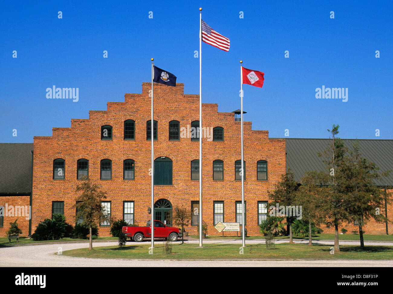 Elk283-4276 Louisiane, Avery Island, Tabasco Factory Banque D'Images