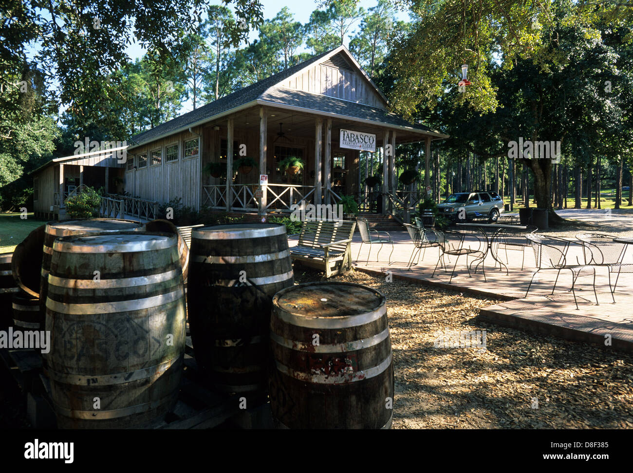 Elk283-4298 Louisiane, Avery Island, Tabasco Country Store Banque D'Images