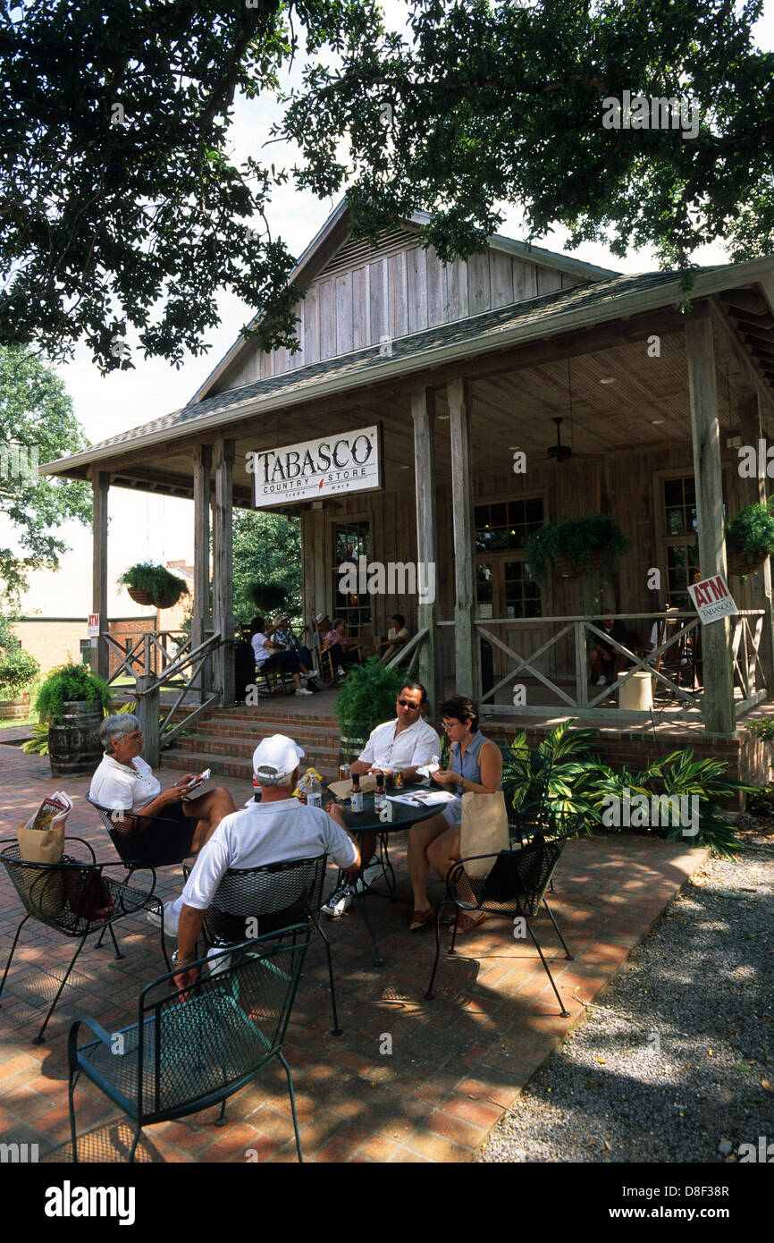 Elk283-4302v Louisiane, Avery Island, Tabasco Country Store Banque D'Images