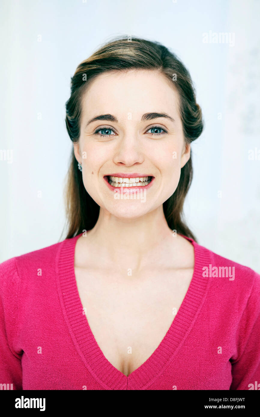 GYM DU VISAGE Banque D'Images