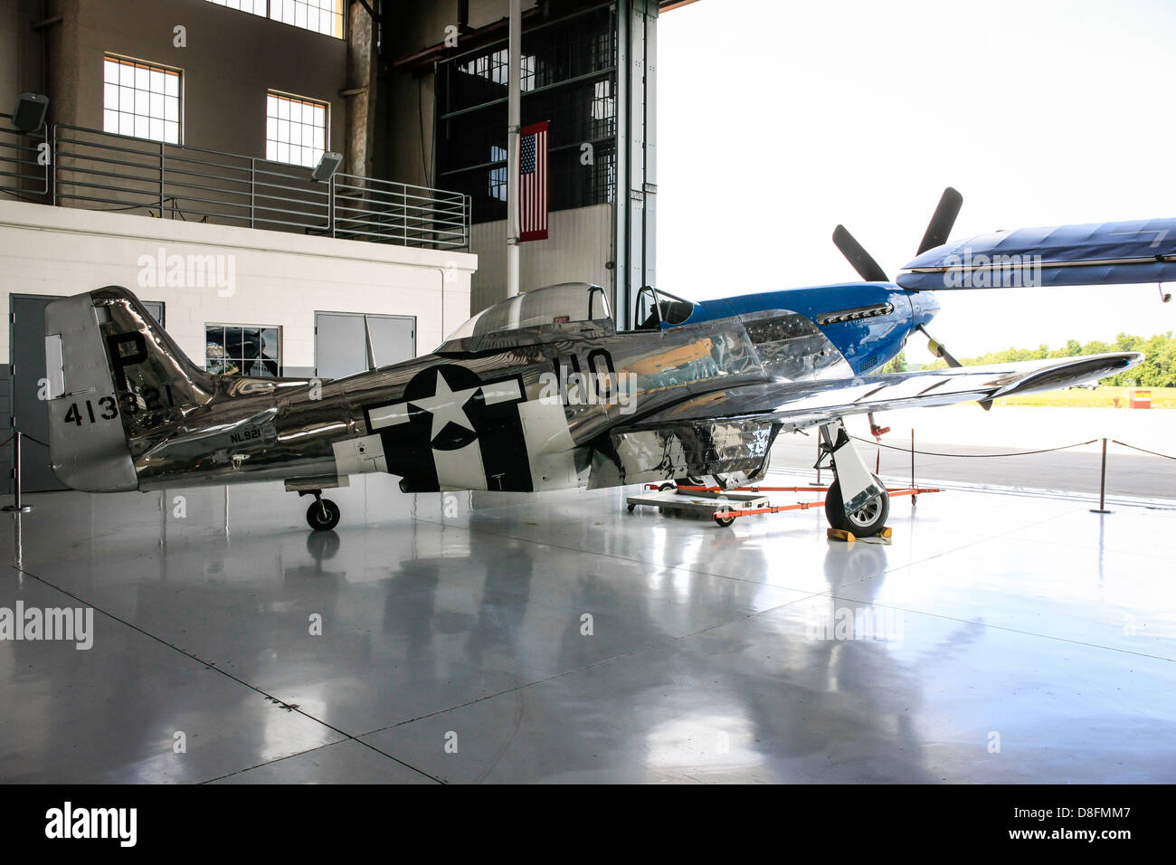 Un P51 Mustang avion au Fantasy of Flight Museum FL Banque D'Images