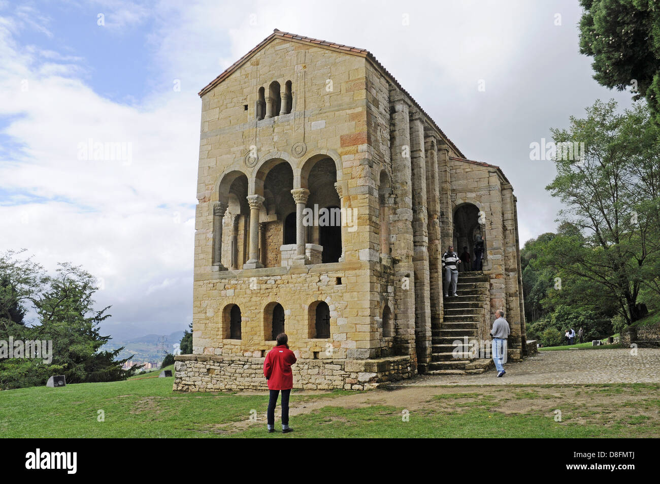 Santa Maria del Naranco Banque D'Images