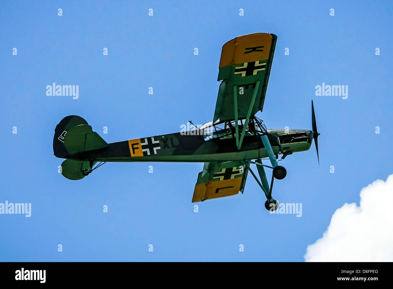 Un Fieseler Fi 156 Storch allemand petit avion de liaison de la Seconde