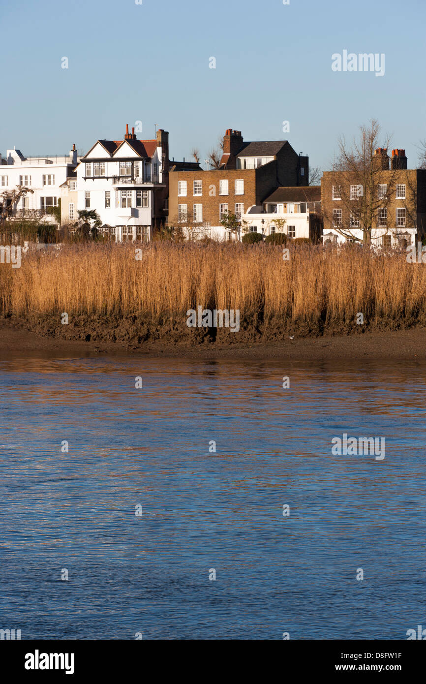 Chiswick Mall Chiswick London England Banque D'Images