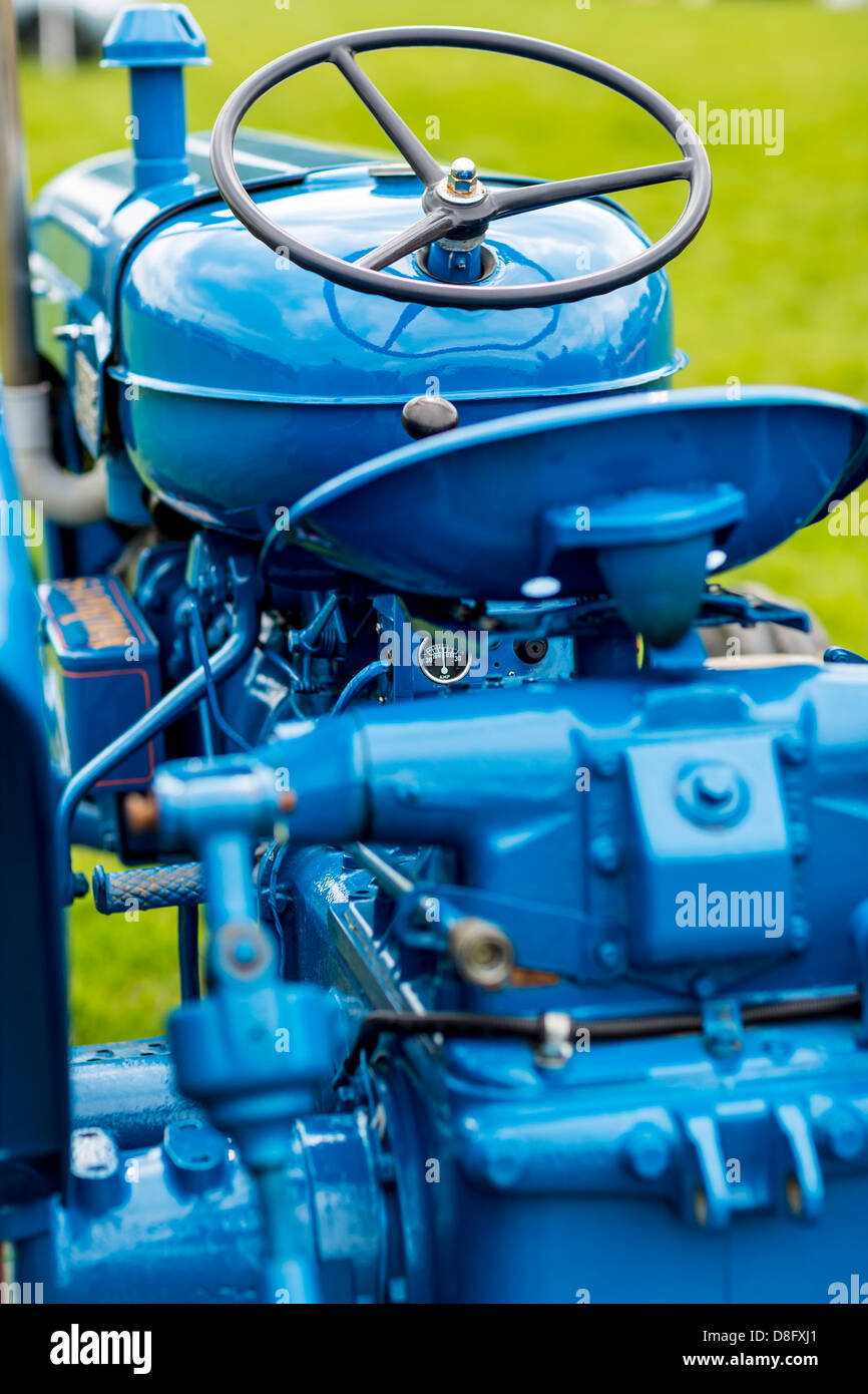 Cabine de conduite du tracteur Fordson Major Banque D'Images