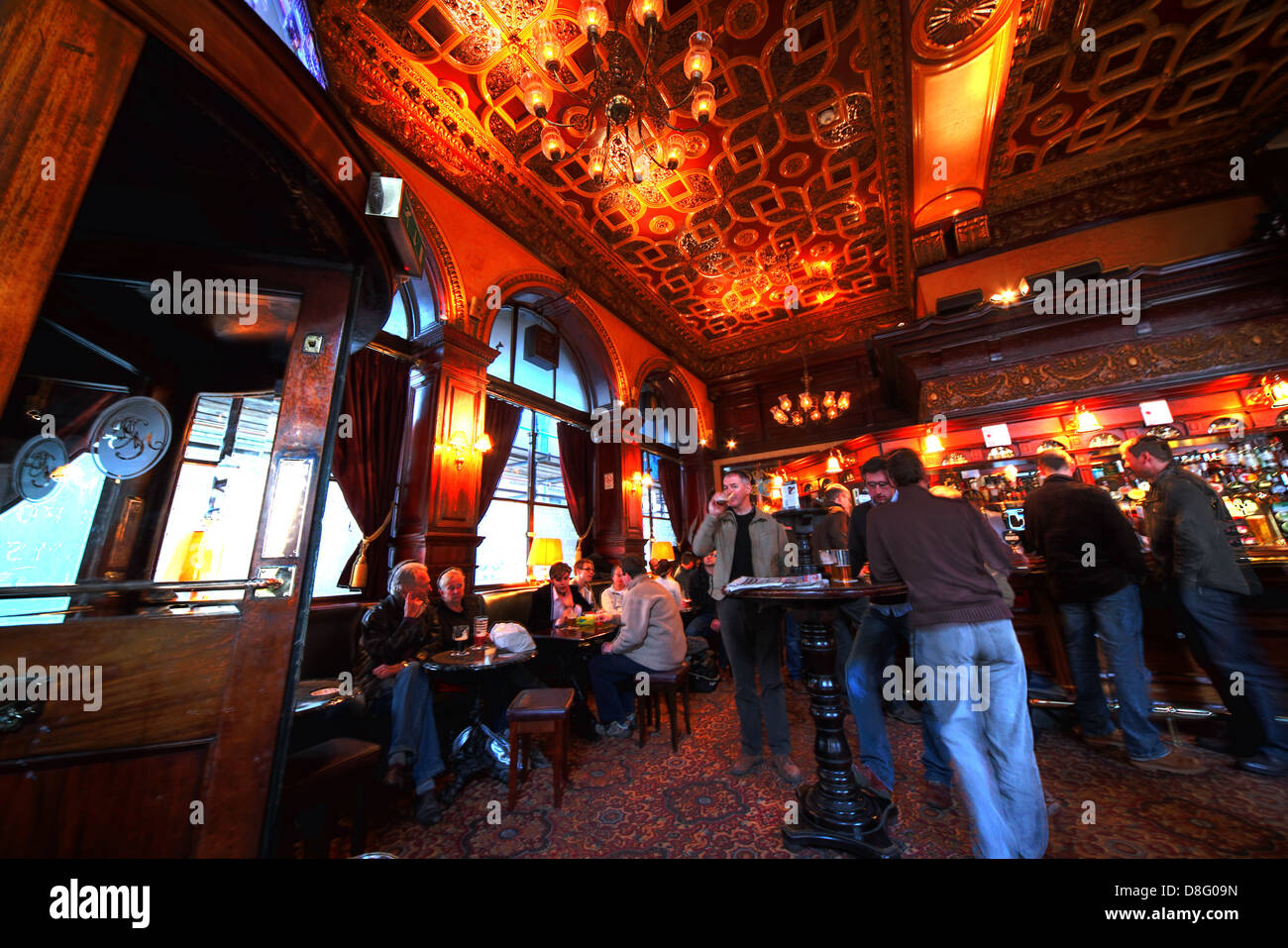 Guildford Arms bar, West Register place, Édimbourg, Écosse, Royaume-Uni, EH2 2AA Banque D'Images