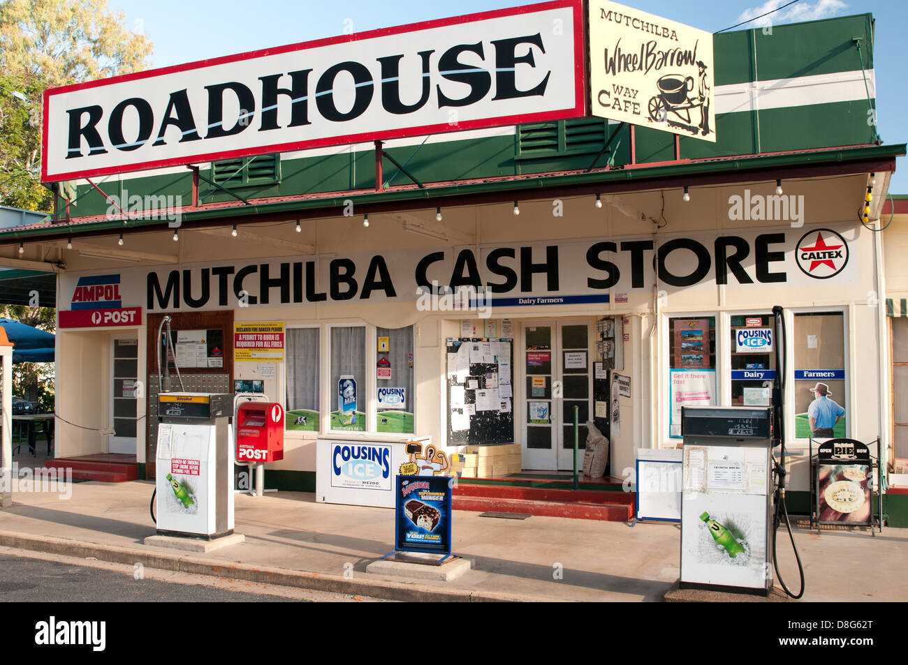 Paysage dans Mutchilba Roadhouse, le nord du Queensland, Australie Banque D'Images