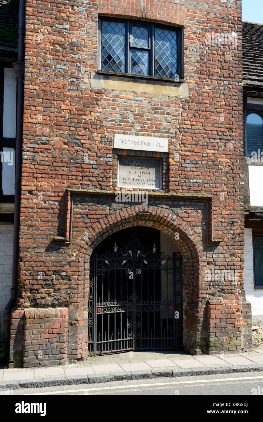Brotherhood Hall, Steyning Grammar School, Worthing, West Sussex, UK Banque D'Images