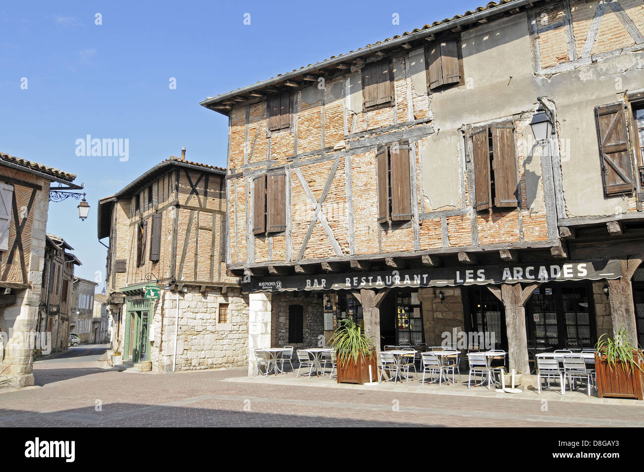 Castelnau de Montmiral community Banque D'Images
