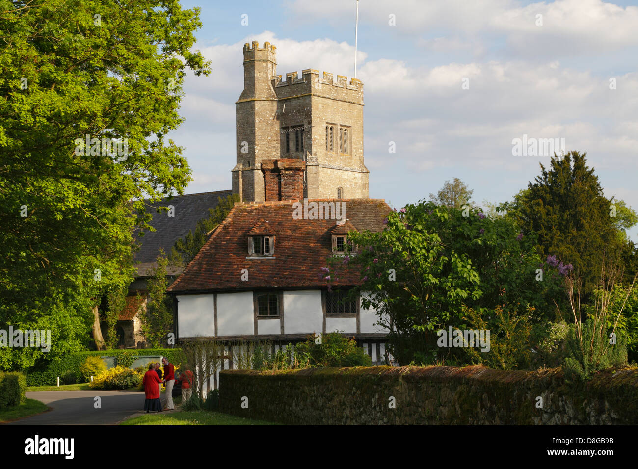 Smarden pittoresque village de Kent, England, UK, FR Banque D'Images