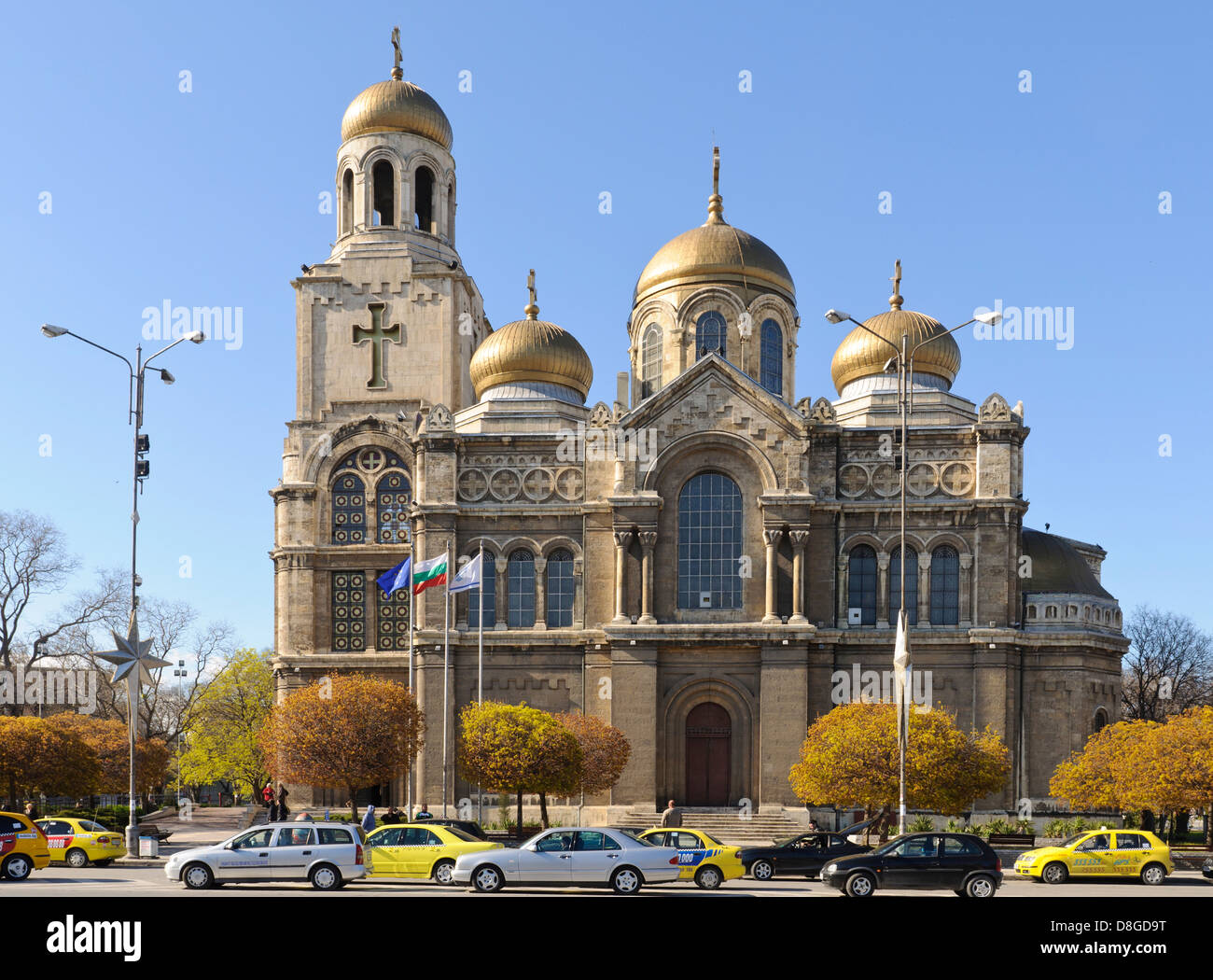 Dormition de la Theotokos Cathédrale, Varna, Bulgarie Banque D'Images