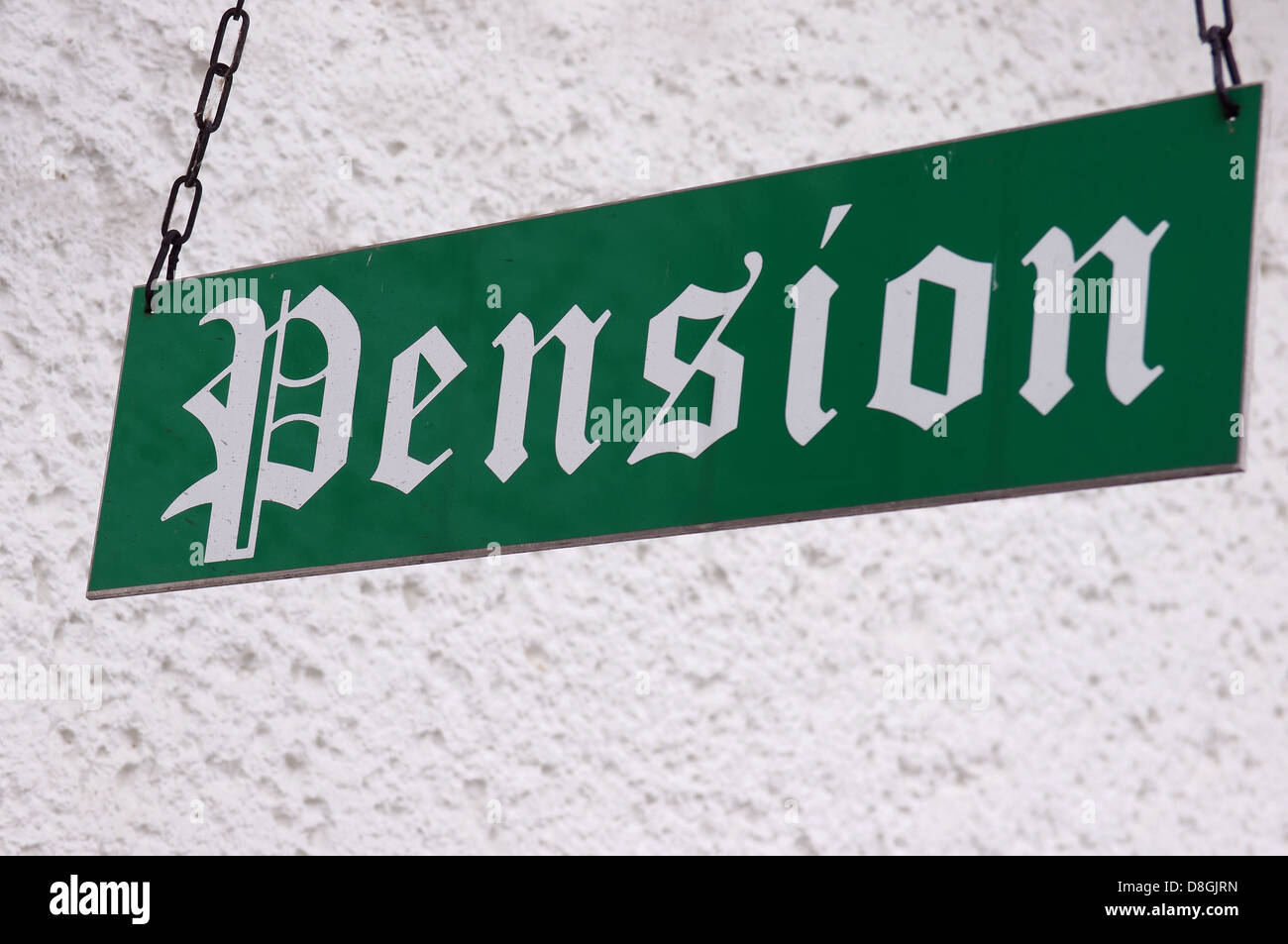 Pension Banque D'Images