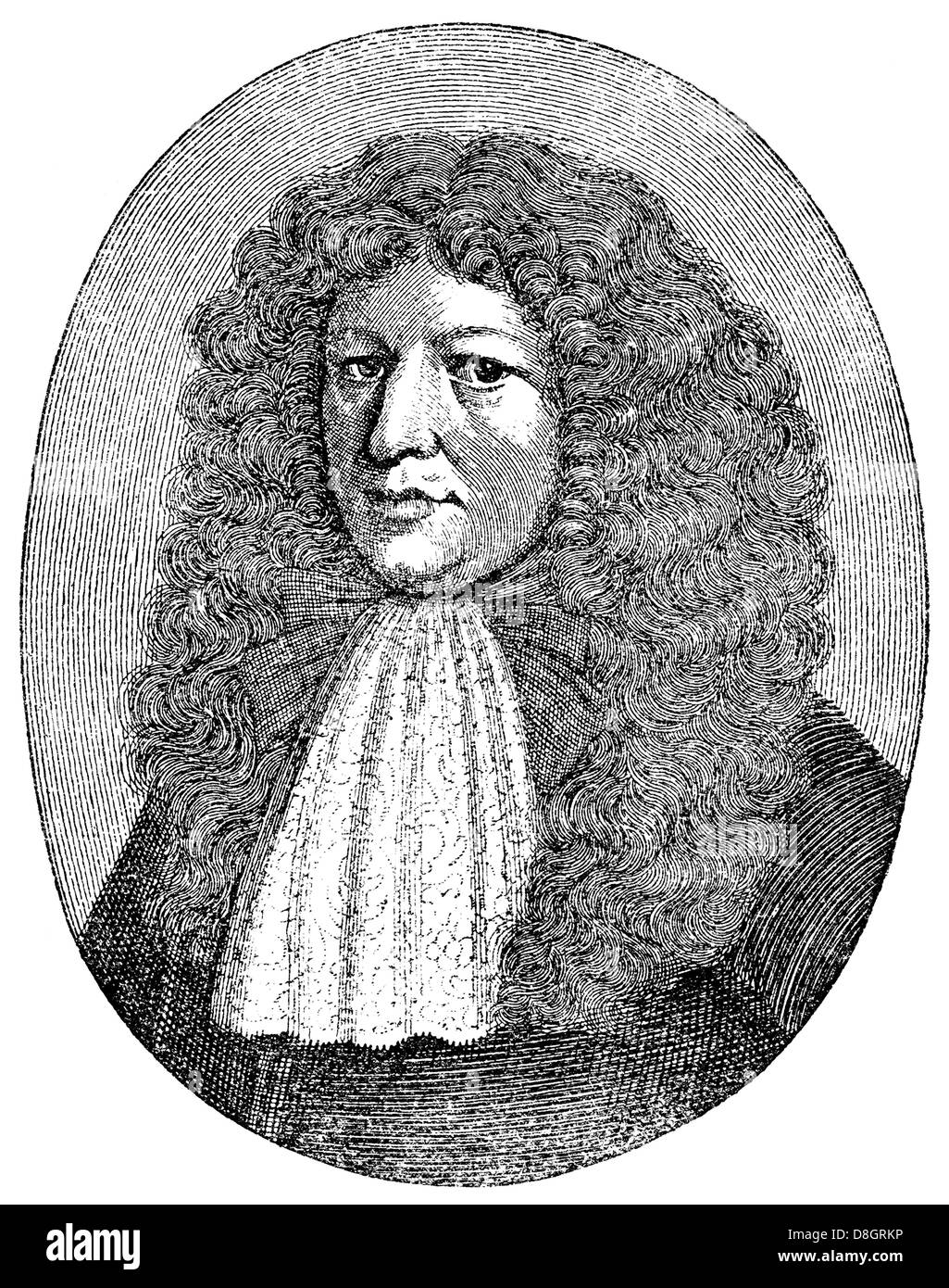 Franz von Meinders, 1630 - 1695, homme d'état de Prusse, 17e siècle, l'Allemagne, de l'Europe Banque D'Images