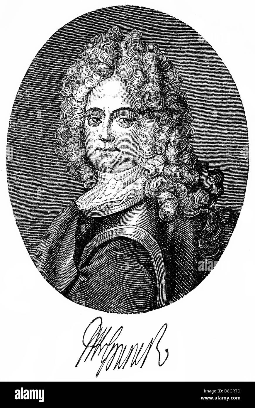 Friedrich Wilhelm von Grumbkow, 1678 - 1739, un Generalfeldmarschall prussien et homme d'État, 18e siècle, l'Allemagne, de l'Europe Banque D'Images