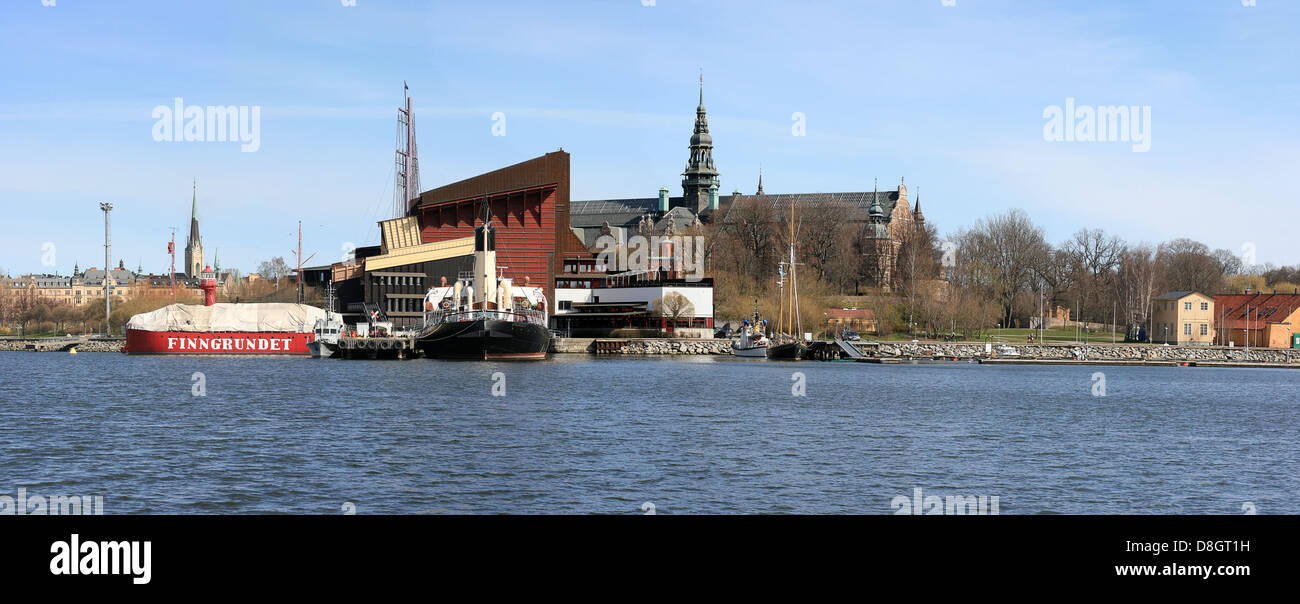 Nordic- & Musée Vasa, Stockholm Banque D'Images