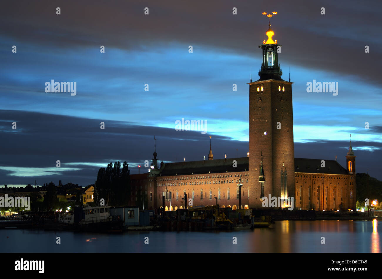 Hôtel de ville de Stockholm, l'Europe Banque D'Images