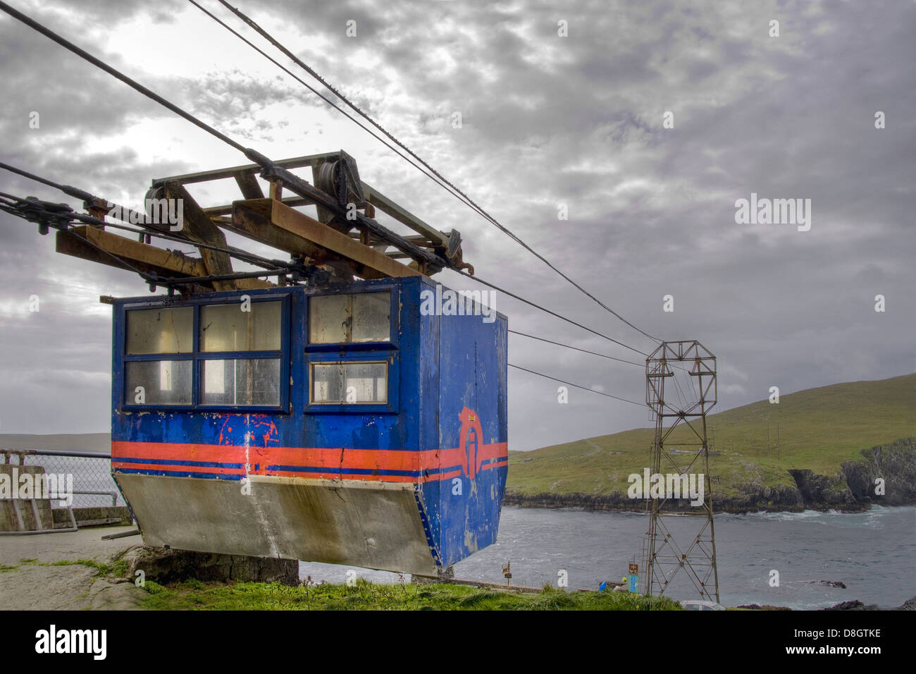 Funiculaire Dursey Island Banque D'Images