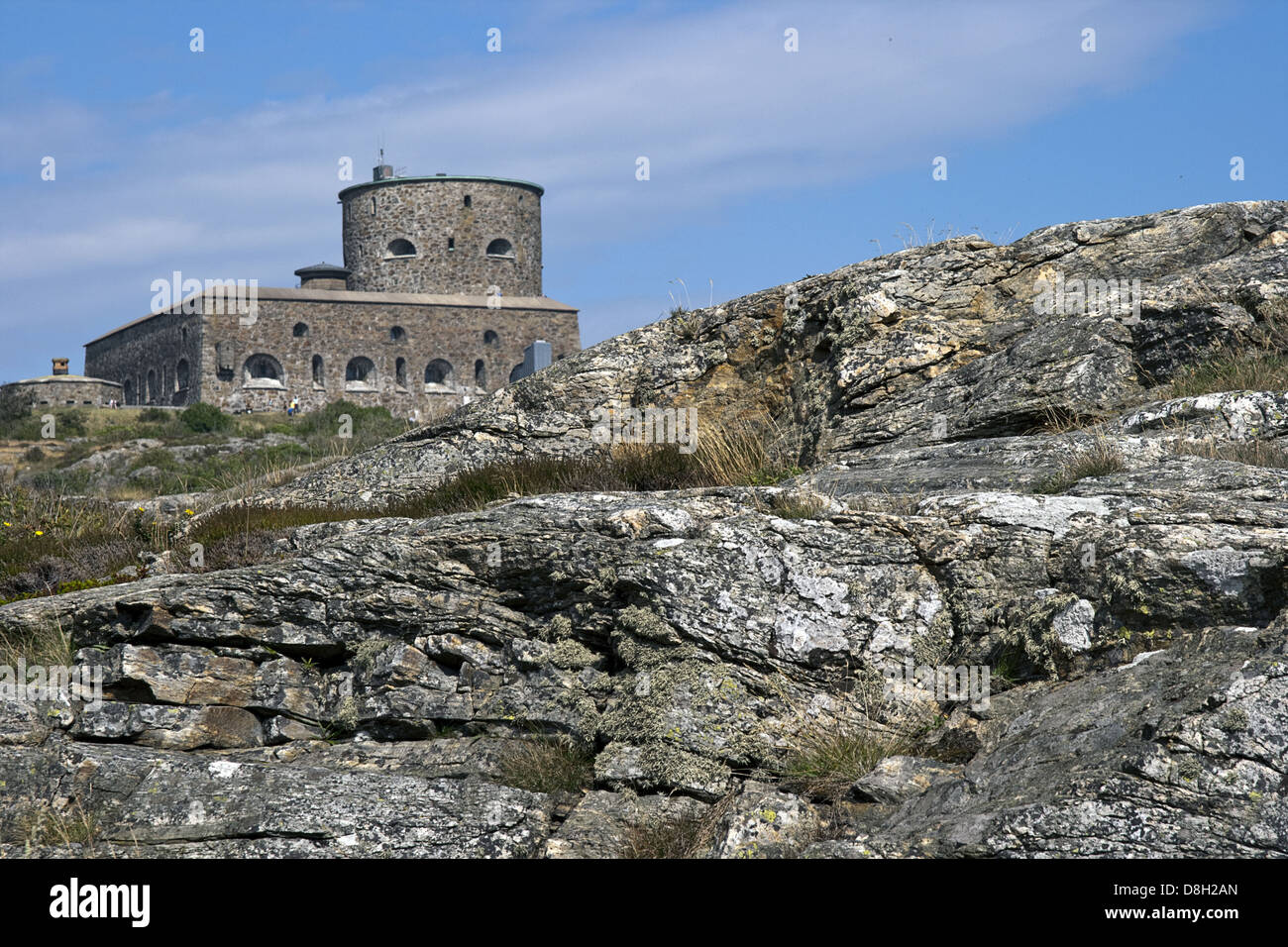 Forteresse Carlsten, Marstrand, Suède Banque D'Images