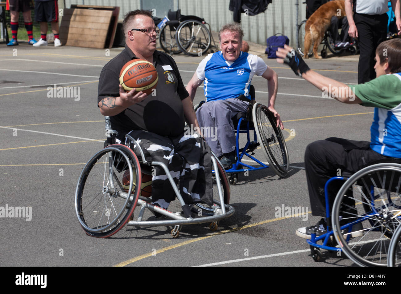 Glastonbury, Somerset, Royaume-Uni. Mai 28th, 2013. Mobilité La compétition de basket-ball. Fête cette année le 150e Baignoire & West Show. Credit : Ed Stone/Alamy Live News Banque D'Images