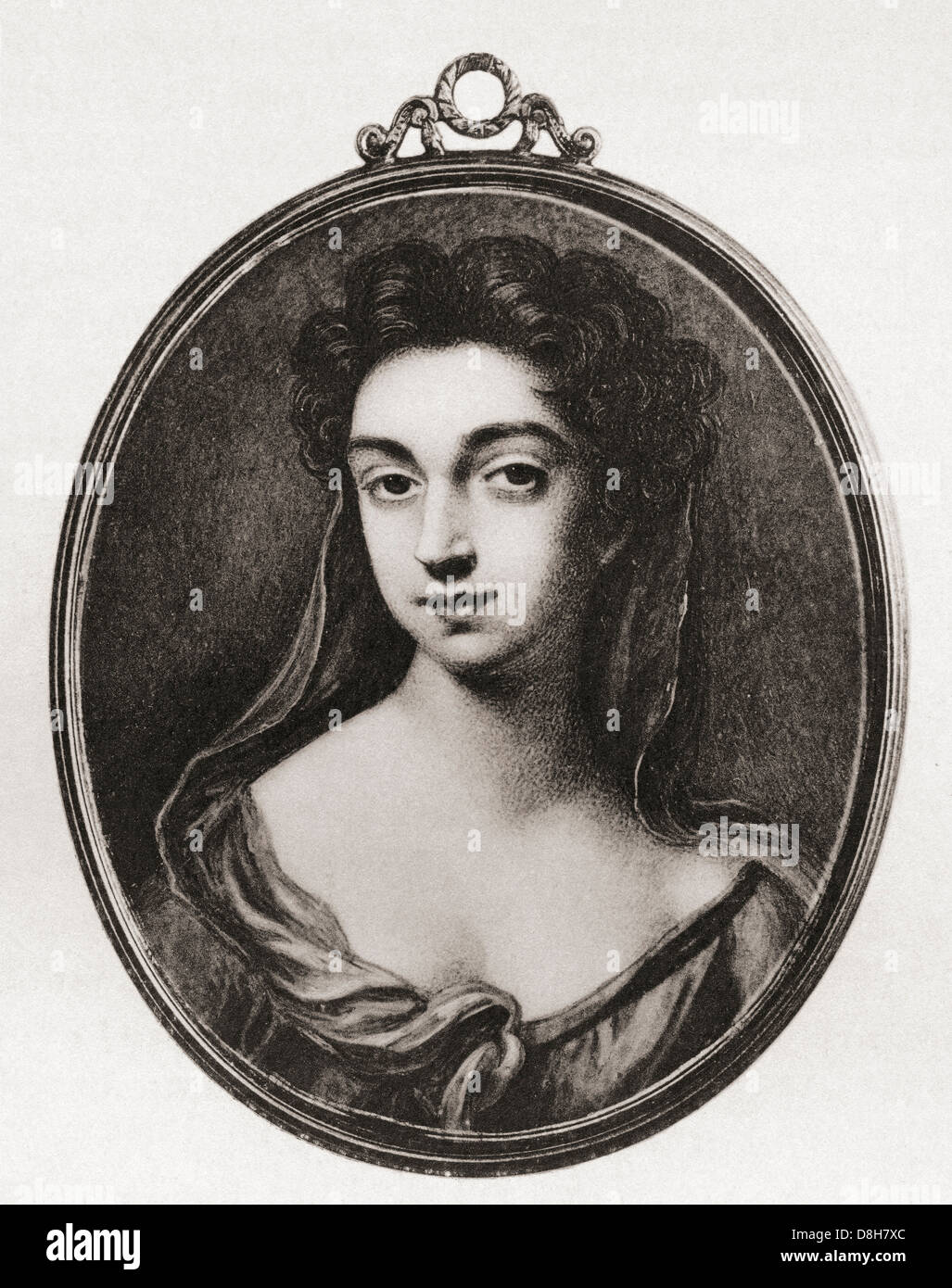 Cavendish Lady Catherine, comtesse de Thanet, 1665 - 1712. La femme de Thomas Tufton, 6e comte de Thanet. Banque D'Images